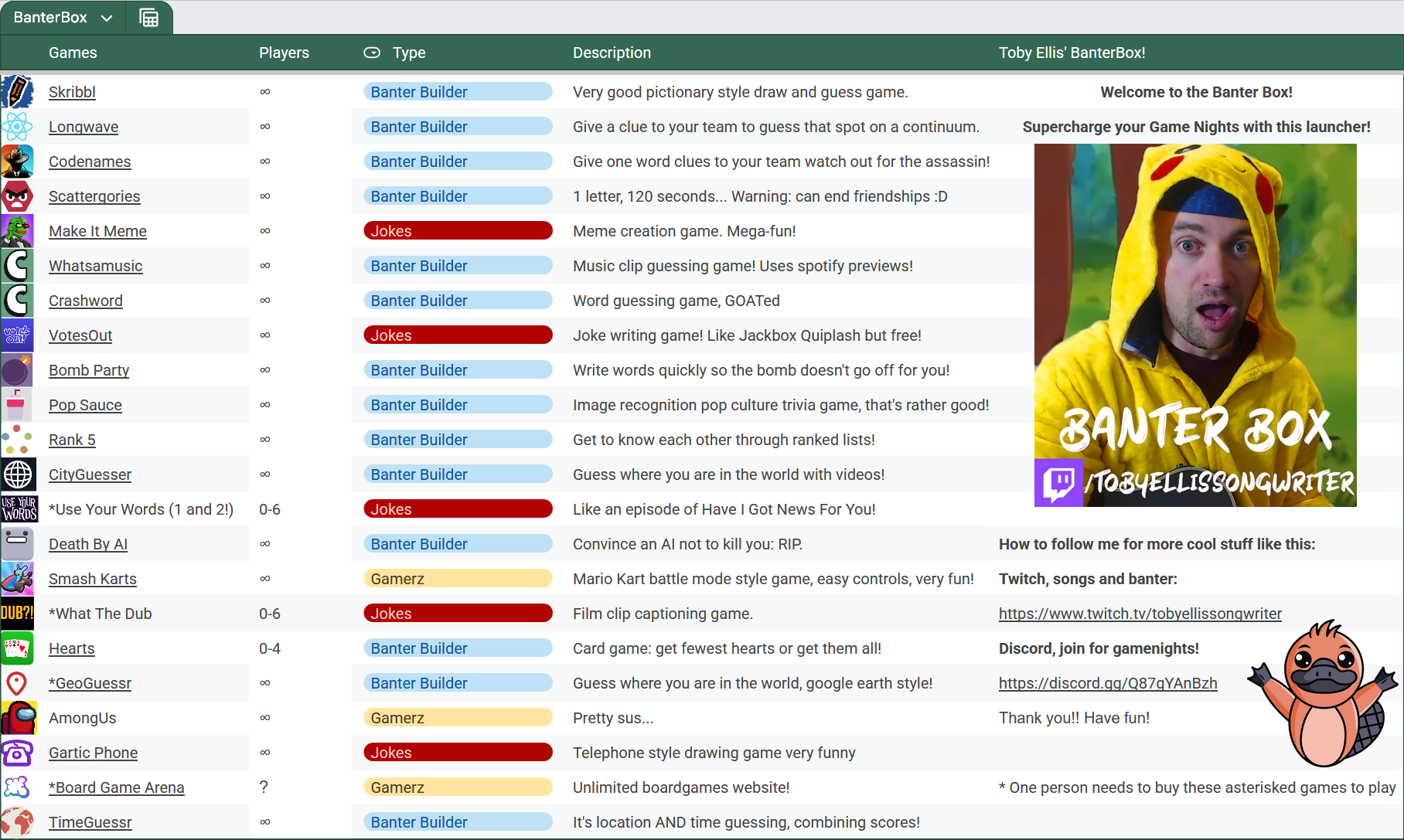 BanterBox